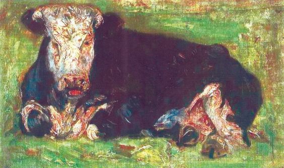 Vincent Van Gogh- Lowing Cow